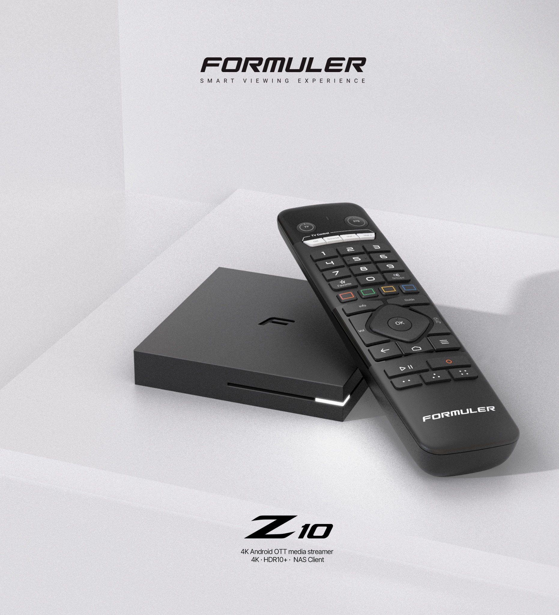 Formuler Z10 su nuotolinio valdymo pultu