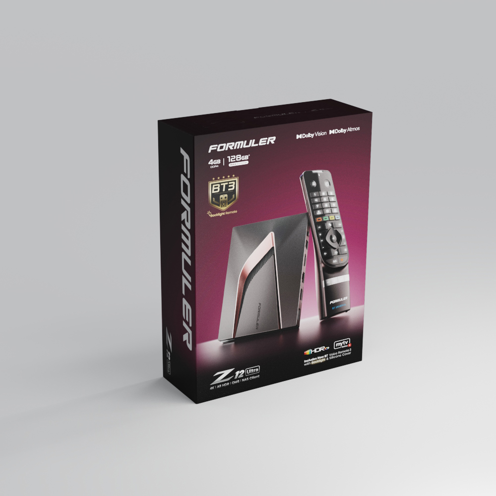 Formuler Z12 Ultra pakuotė